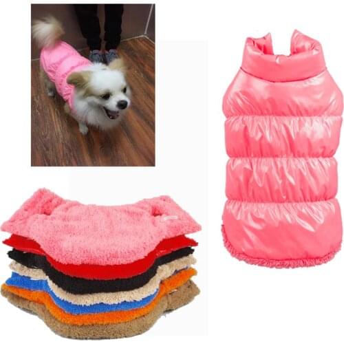 Pet Cat Dog Clothes Winter Coat Jacket Waterproof Outdoor Padded Warm Winter Jackets Coats Puppy Small Medium Large Dogs Vest