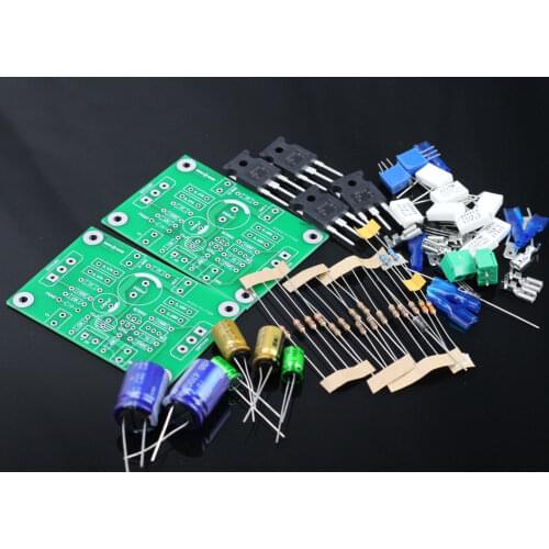 One Pair PASS 5W Single-ended Class A FET + MOS Power Amplifier Kit DIY AMP