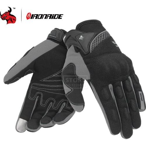 Breathable Mesh Motorcycle Gloves Touch Screen Motocross Guantes Moto Riding Motos Gloves Full Finger Motorcycle Guantes Motos