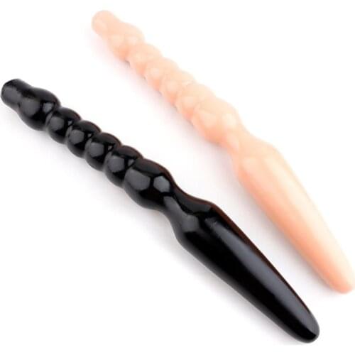 38cm Super Long Anal Beads Soft Butt Anal Plugs Dildo G spot Masturbation Sex Toys For Woman Man Gay Sex Products Anus Expansion