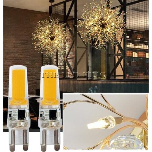 Led spotlight 9W 12W 15W led lights G9 COB 220V GU4.0 12V G4 Cob led bulb Warm White Cold White lampada led lamp