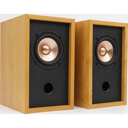 KYYSLB 10~30W 4 Ohm 8 Ohm 3 Inch Full Frequency Amplifier Speaker Wooden Fever Passive Speaker Computer Audio 5.1 Front Surround
