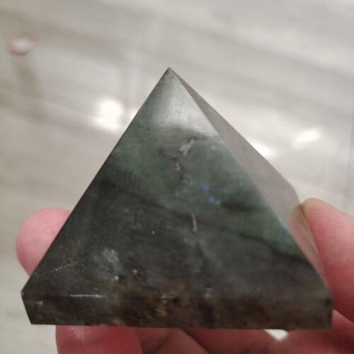 1pcs 4cm Natural Crystal Pyramid Quartz Healing Energy Stone Modern Home Decoration Collectibles DIY Crafts Of Gem Stone