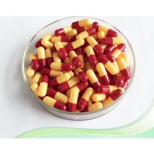 10,000pcs Capsule Clear red yellow Hard Empty Gelatin Capsules,Gelatin Empty Capsules 2# Vacant Capsules