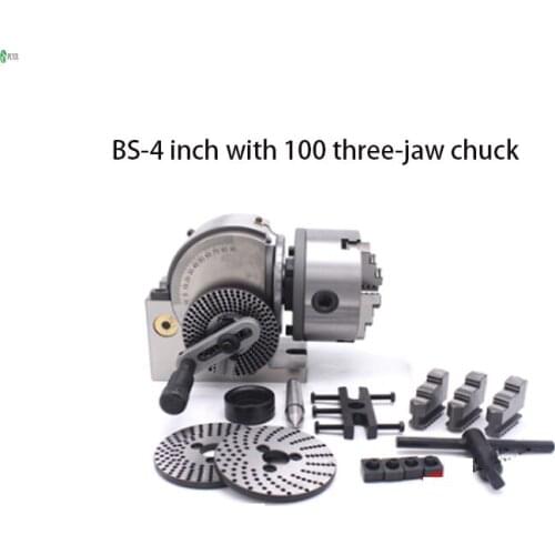 4 Inch/5 Inch Quick Small Simple Vertical Horizontal Manual Indexer Precision Indexing Head Universal Dividing Head