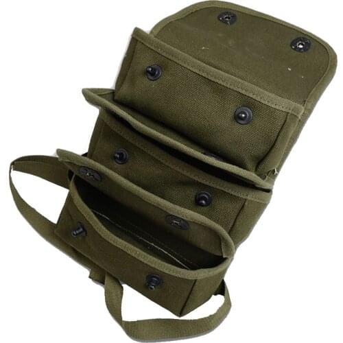 U.S. Army 3cell Pouch Replica WW2 Tool Bag Tactical Pouch Magazine Pouch Molle Pouch Men Pouch Bag