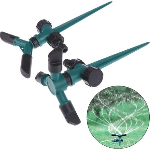 Automatic 360 Rotating Garden Water Sprinklers Lawn Irrigation ABS Lawn Sprinkler Hot Sale