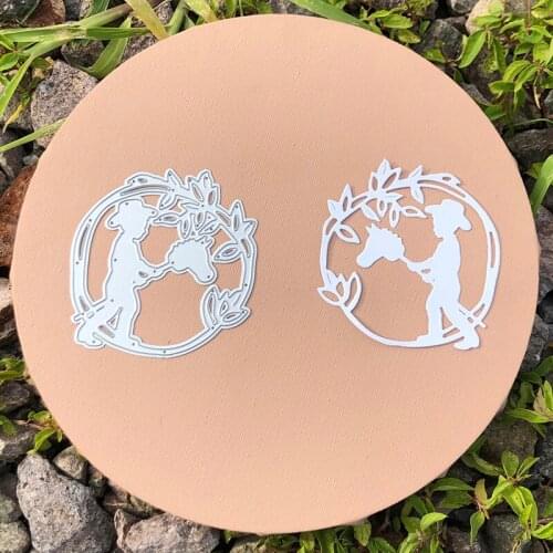 CH 2021 New Arrival Butterfly catcher Stencil Metal Cutting Dies For Scrapbooking Practice Hands-on DIY Album Card Handmade Tool