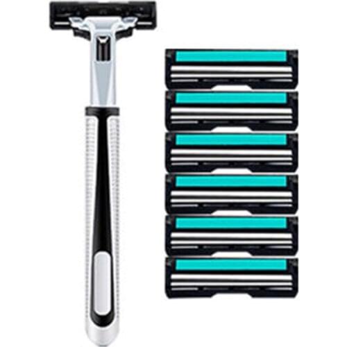 BRIDAY New Portable Travel ABS Cover Manual Razor Protective Transparent Box Holder Cover Men Shaving Case For Travel