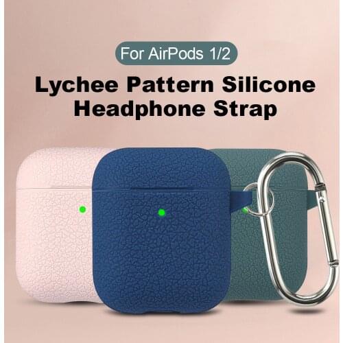 Earphone Case for AirPods 1/2 Case Soft Silicone Protetcive Cover for airpod 2 1 coque wireless headset for Air Pods 2 1 funda