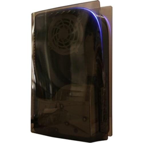 Anti-scratch Shell for PS5 Console Replacement Shell Plate, Skin Cover for PS5 Digital Edition, Dustproof Cover for PS5 LX0B