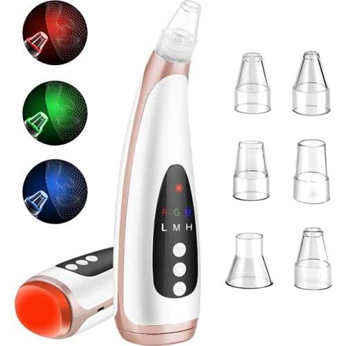 Electric Blackhead Remover Vacuum Pore Cleaner, 3 in 1 Upgraded Blackhead and Comedone Acne Extractor Tool Kit, Skin Care
