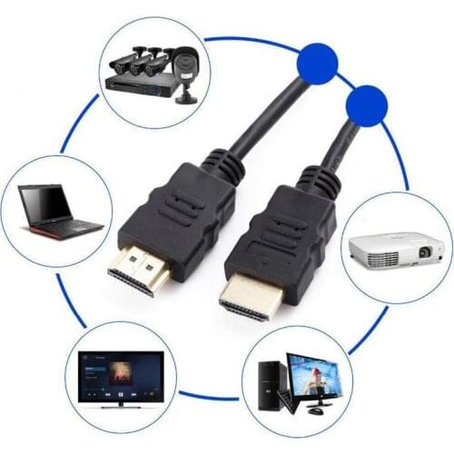 HDMI-compatible cable V1.3b male to male Cable HD LCD 1.5M DVD projector Home For HDTV 1080p quality 1M Theater