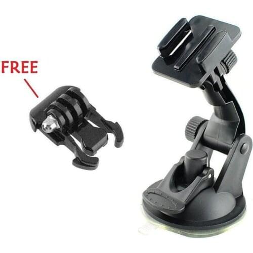 Suction Cup Mount for GoPro Camera Hero 4 Silver Black Session 3+ 3 2 1 HD w/ QR