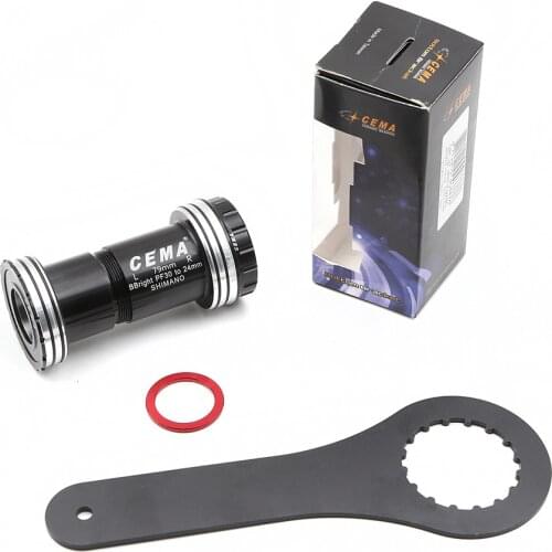 CEMA threaded BB7946 BBright Bottom Bracket Bike Bicycle Bottom Bracket 24mm*24mm for Cervelo