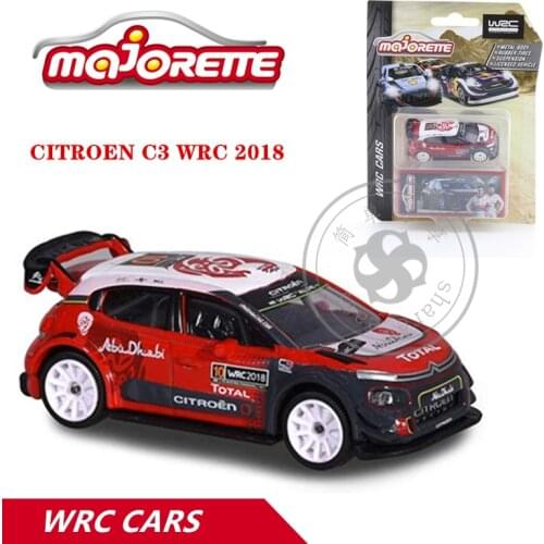 Majorette 1/64 WRC Series CITROEN C3 Car Hot Pop Kids Toys Motor Vehicle Diecast Metal Model MJ212084012
