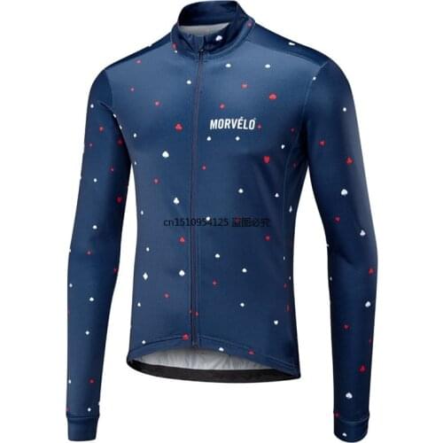 Spring/Autumn Morvelo ProCycling Jersey long sleeve mens cycling jersey Quick-dry Bike bicycle clothes Clothing Ropa Ciclismo