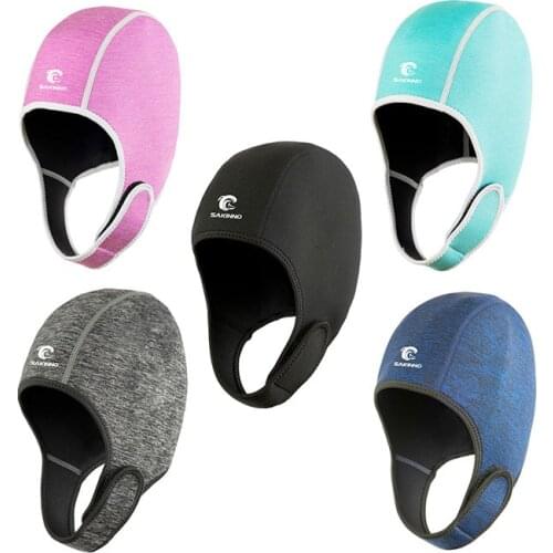 2MM neoprene Diving Headgear men women UV-resistant Sun-proof surfing snorkeling cap winter thermal hood hat swimming cap