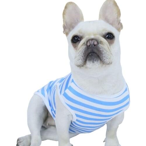 Dog Clothes Cute Printed Puppy Pet Vest for Small Dogs Summer Soft Tshirt Pet Cat Vest Cotton T Shirt XS-XL Pet Supplies