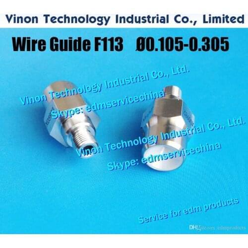 Ø0.105mm F113T/45T edm Wire Guide A290-8110-Z712 for taper 45 degree Lower for Fanuc A,B,C,iA,iB lower diamond guide d=0.105mm