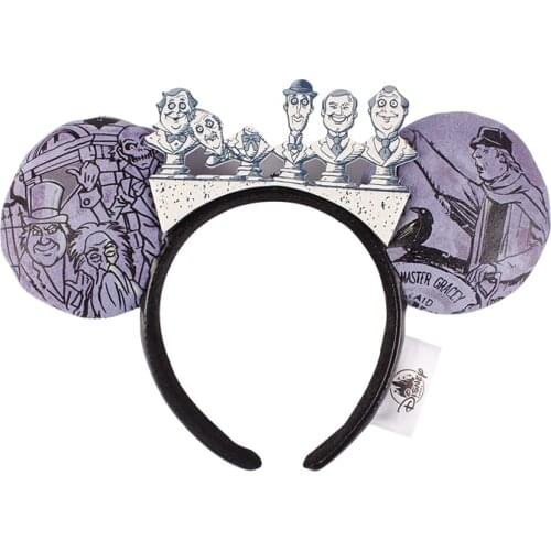Disney Anime Cartoon Halloween Cosplay Skeleton Witch Mickey Duffy Party Dress Up Head Band 2021 Limited Edition Gift