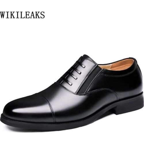 Business Mens Wedding Dress Suit Shoes Formal Shoes Men Dress Oxford Office Shoes for Men Zapatos Casuales De Los Hombres Scarpe
