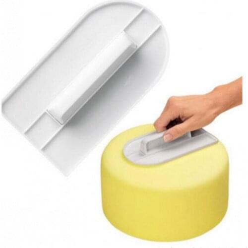 1 Pcs Cake Smoother Polisher Tools Fondant Cake Decorating Tools Smoother Pastry Sugarcraft Cake Spatulas DIY Baking Tools D808