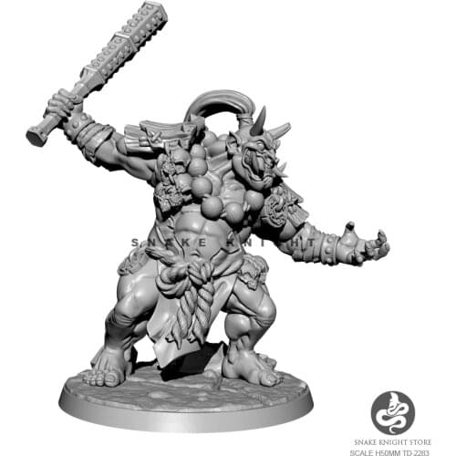 45mm Resin Model Kits soldier self-assembled TD-2283