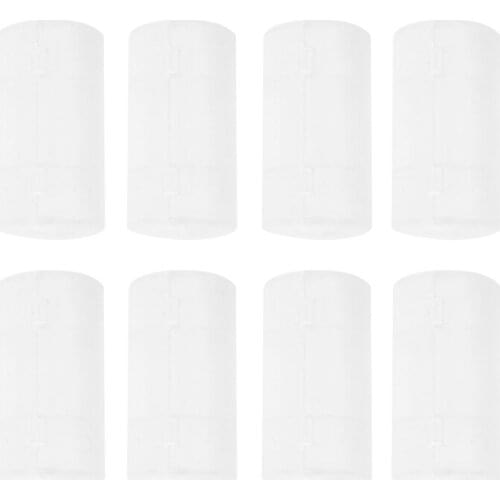 8 x Battery adapter size of AA to C