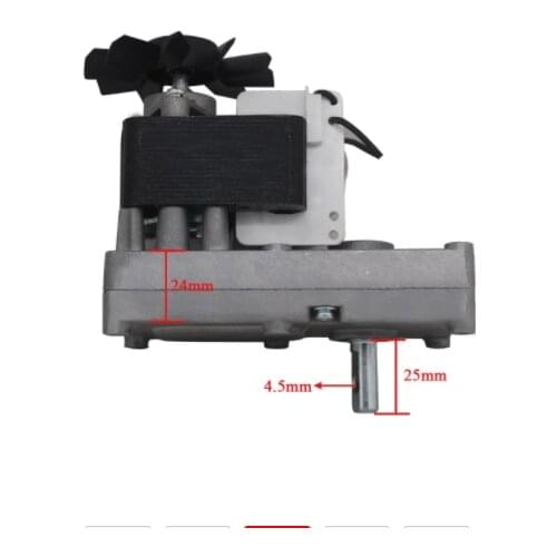 Brushless gear motor for Oven fireplace refrigerator shaded pole motor Shaded pole asynchronous motor