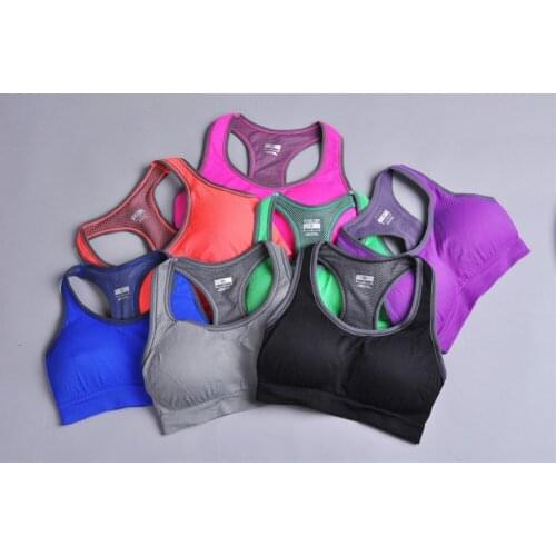 New Spring Summer Women Seamless Bra Push Up Padded Bra Thin Tank Vest Top Girls Excercise Clothing