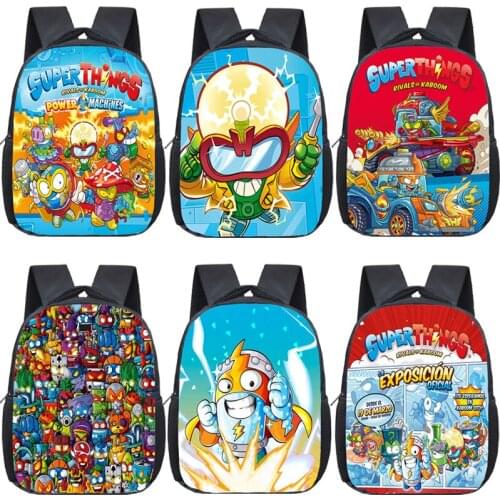 Kids Super Zings Kindergarten Backpack Children Cartoon Primary School Bag Baby Bookbag Boys Girls Superzings Rucksack Mochilas