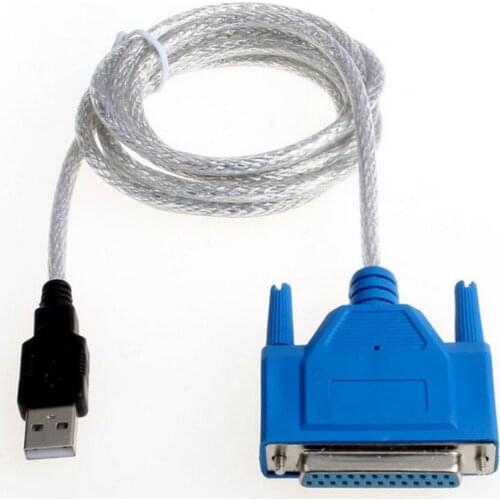 USB 2.0 1.1 1.0 Male to 25 Pin DB25 Female Parallel Port Printer Adapter Cable LPT Bidirectional Converter Wire Cord for PC LPT