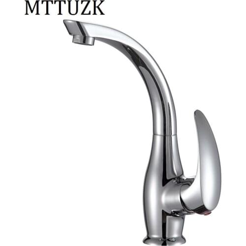 Kitchen Vidric Faucet Contemporary design bathroom faucet hot& cold mixer water taps single hole single handle a faucet