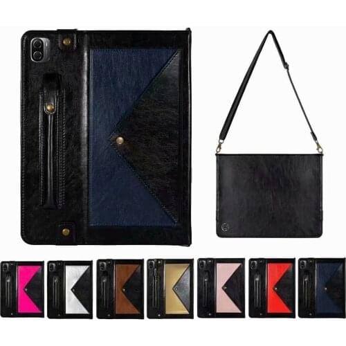 Stand Magnetic Smart Leather Cover For XiaoMi MiPad5 Pro Case 11 inch Protective Sleeve for Xiaomi Mi Pad 5 Pad5 Pro Long Strap