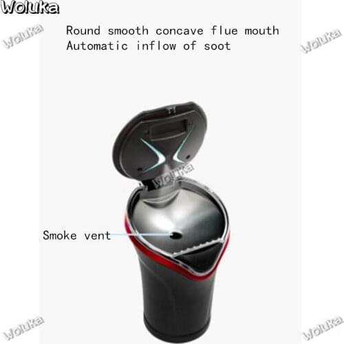 Multifunctional hanging creative durable high temperature resistant metal car ashtray CD50 Q06