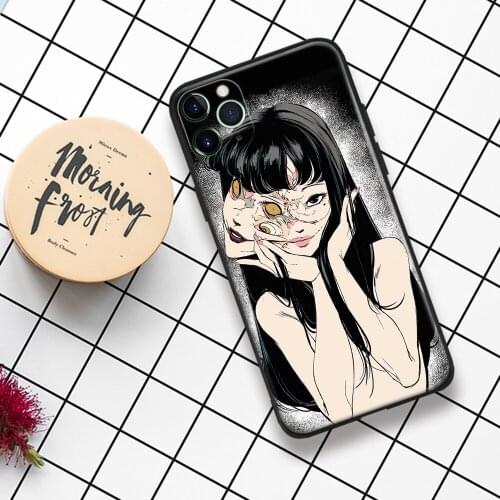 Tomie Kawakami Anime Phone Case For IPhone 11 12 Mini Pro XS Max 6s X XR 6 7 8 Plus SE Soft TPU Glass Cover