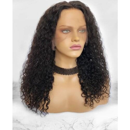 Cheap Natural Curly Wigs Curls Natural Wigs Human Hair Lace Front Wig 13x4 Curly Bob Wig With Baby Hair Iseey Human Hair Wig