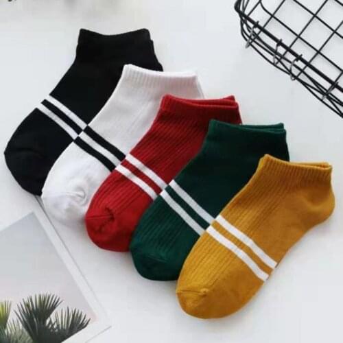 1PC Socks Womens Leisure Four Seasons Summer Invisible Non Slip Ship Thin Korean Version Shallow Mouth Cute