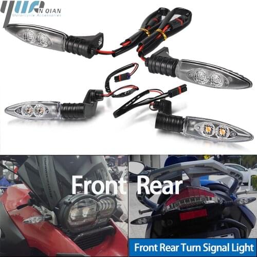 Front Rear Turn Indicator Signal LED Lights For BMW G310R R1200GS LC R1250GS R1250R R1250RS R nineT S1000XR F850GS K1200R K1300R