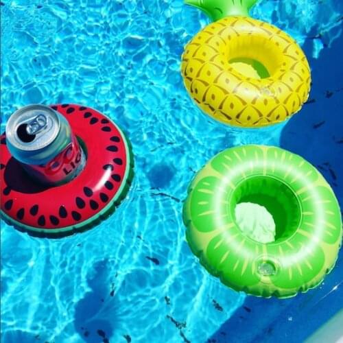 Pool Party Decoration Float Inflatable Drink Cup Holder Garden Pool Hawaii Party Hawaiian Toy Event Party Instagram style