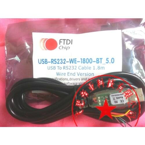 USB-RS232-WE-1800-BT_5.0 Ftdt Data Cable Embedded Conv 5V Wireend