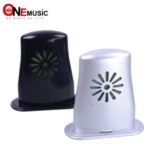 Acoustic Guitar Humidifier - Musicians Recommended Protects from Aging in the Driest Conditions Silver/Black