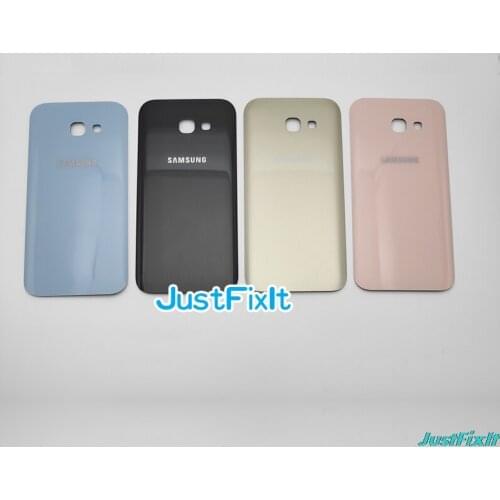 Replace Battery Cover For SAMSUNG Galaxy A5 2017 A520 A520F Back Battery Cover Door Rear Glass Housing Case