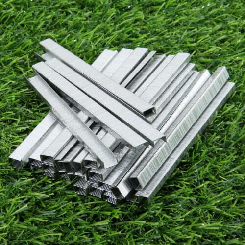 1 Box of 10000Pcs 604C Carbon Steel Staples Nail Tape Tool for Flower Garden Grape Vine Tomato Cucumber Plants Vegetable Binder