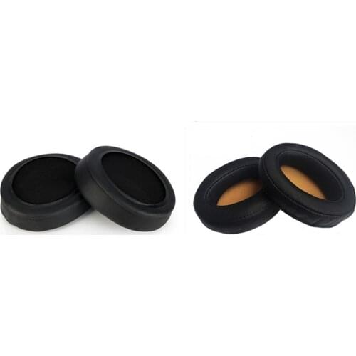 1 Pair Leather Ear Pads Cushion Earpads Pillow for Sennheiser Momentum 2.0 M2 Wireless Over-ear Headphones
