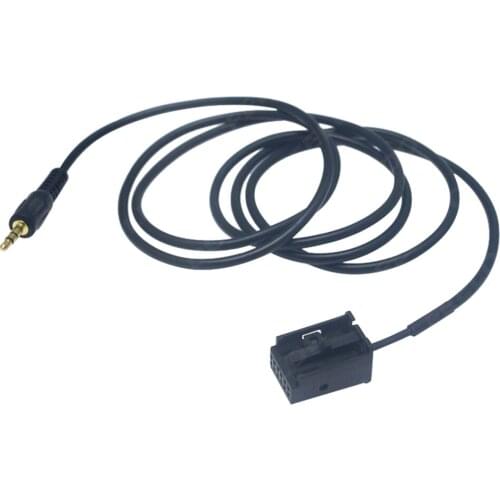 1 PCS 3.5MM Male AUX Audio Adapter Cable For BMW Z4 E83 E85 E86 X3 MINI COOPER