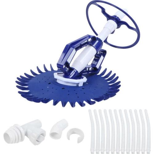 Automatic Pool Cleaner Vacuum Pool Powerful Cleaning Suction Machine for Debris Floor Steps