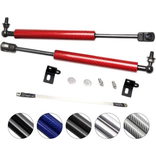 For KIA Sportage JE/KM series 2005-2010 Front Hood Bonnet Modify carbon fiber Gas Struts Shock Damper Lift Supports Absorber