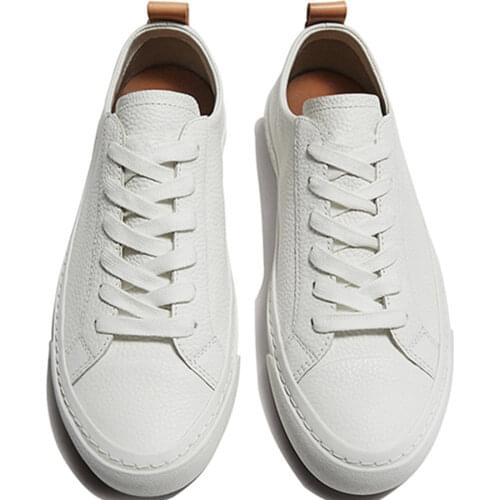 Jenny&Davesneakers women shoes women england simple white cowhide genuine leather white women shoes sneakers women shoes